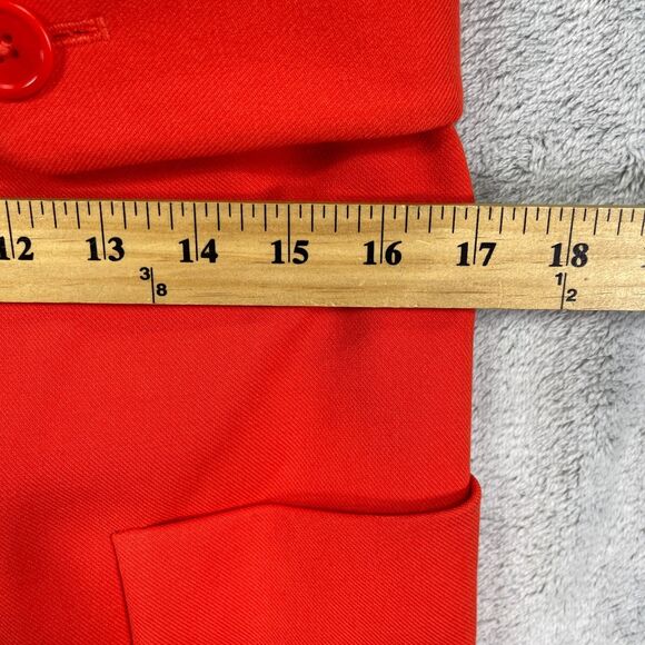 The J. Peterman Nora Shift Dress Womens XS Burnt Orange Stretch Twill Back Zip - Picture 13 of 15